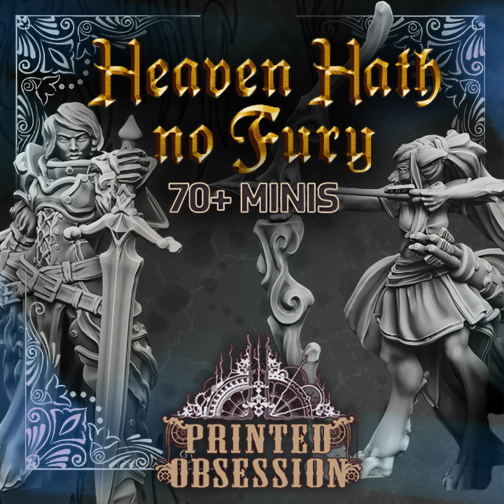 Heaven Hath no Fury - 70+ model Mega Pack image