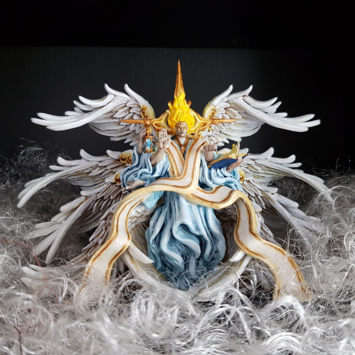 The Harbinger - High archon - Large Model - Heaven Hath No Fury - PRESUPPORTED - 32 mm scale image