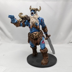 Picture of print of Zombie Frost Giant - Giant - PRESUPPORTED - 32mm Scale