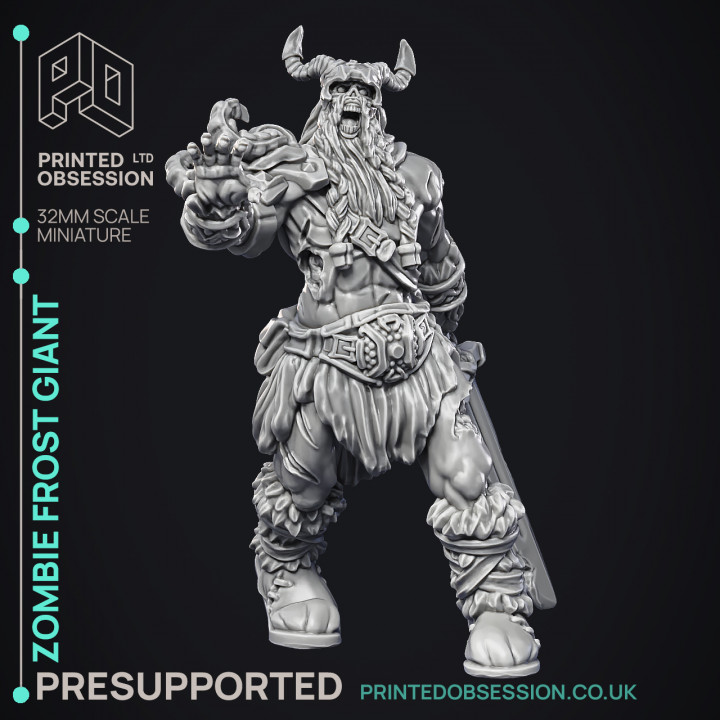 Giant creatures Pack - D&D miniatures - PRESUPPORTED - 32 mm scale image