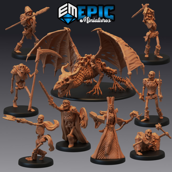 Crypt of Dread Set / Skeleton Army / Undead Collection image