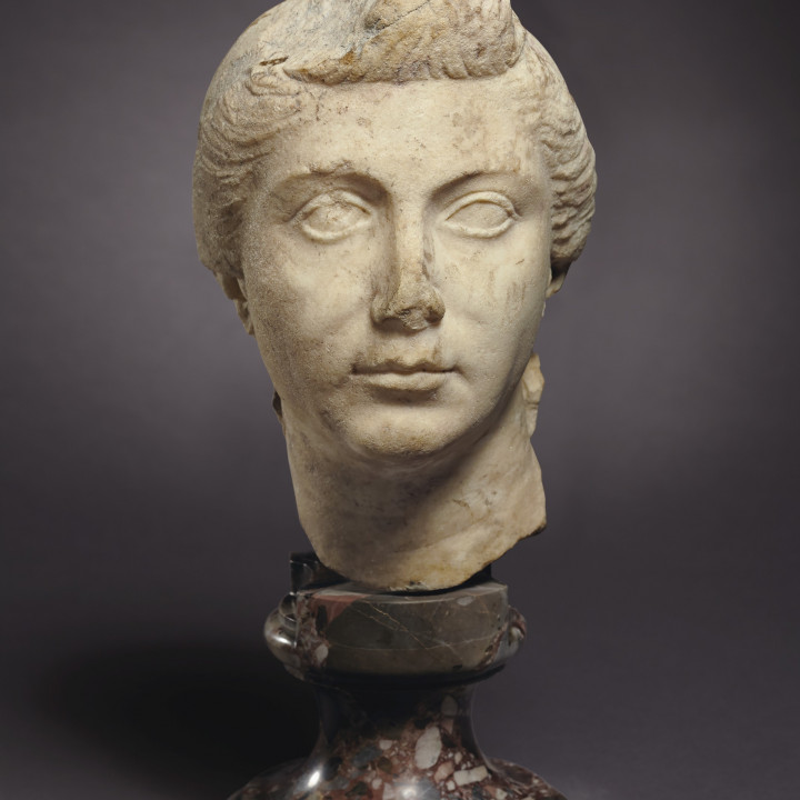 Portrait Head of Octavia Minor image