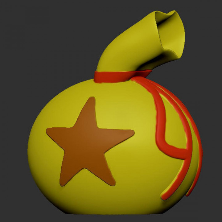 3D Printable Bell Bag Piggy Bank Animal Crossing New Horizons by Troy