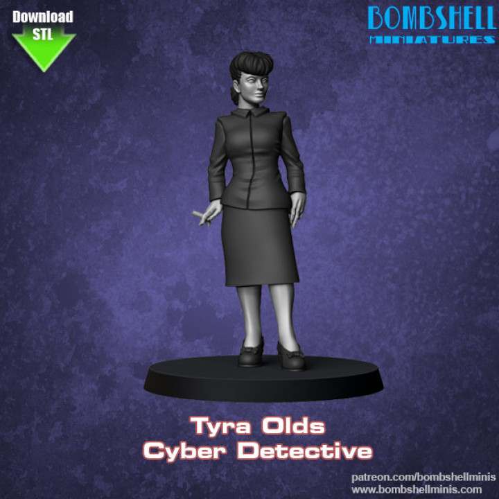 Tyra Olds, Cyber Detective image