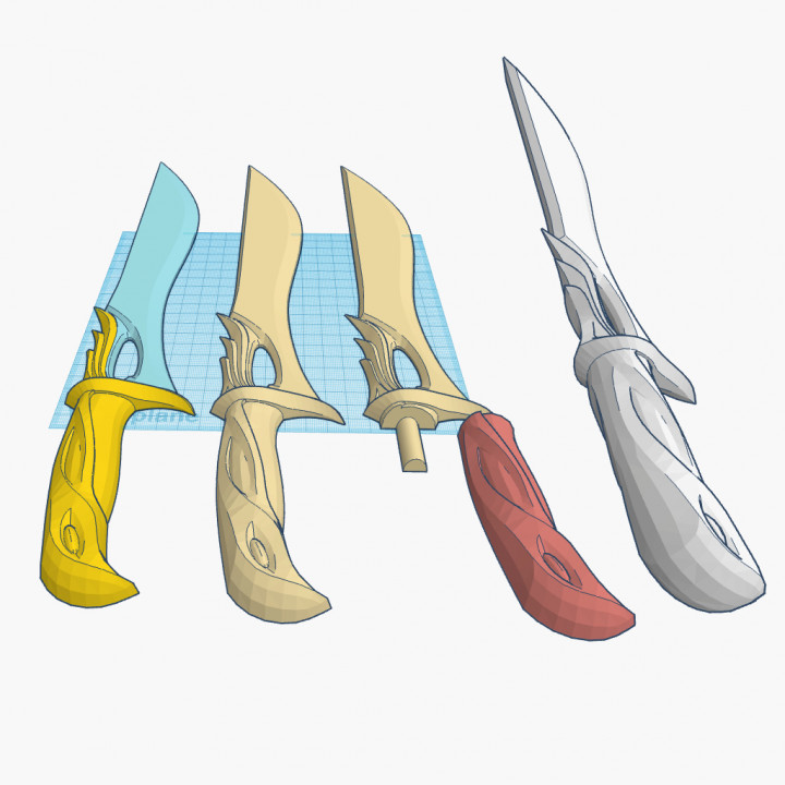 The Valorant Sovereign Knife - Two colors print enabled - PREMIUM PACK - save 20% image