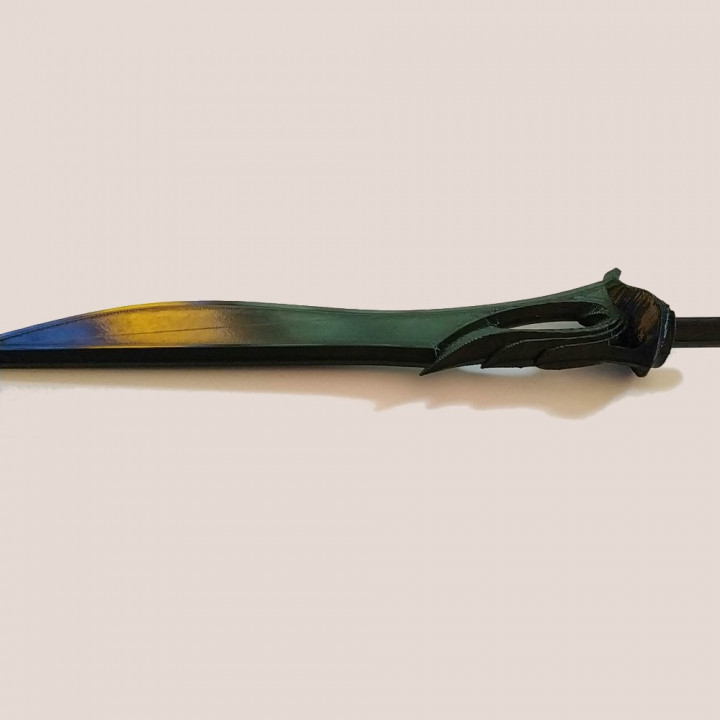 The Valorant Sovereign Knife - Two colors print image