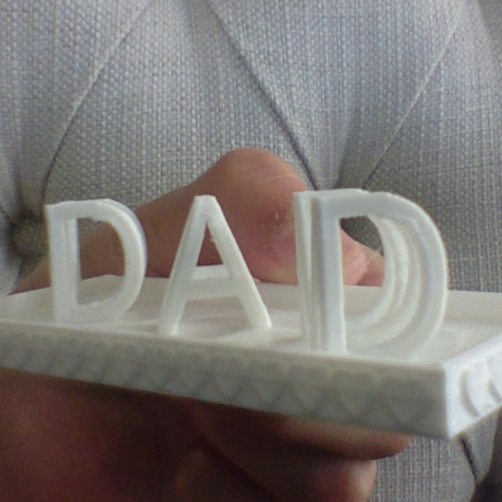 3D Printable Mom & Dad Illusion by Gladius Ly