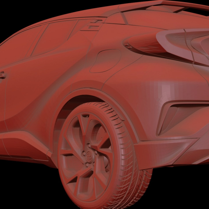 HRV Car 3D Printable Model image