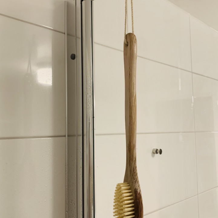 Hook it to the bathroom. image
