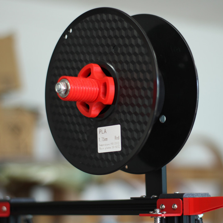 3D Printable Filament Holder Alfawise by Duke Doks