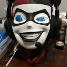 Picture of print of Harley Quinn Headphone Stand