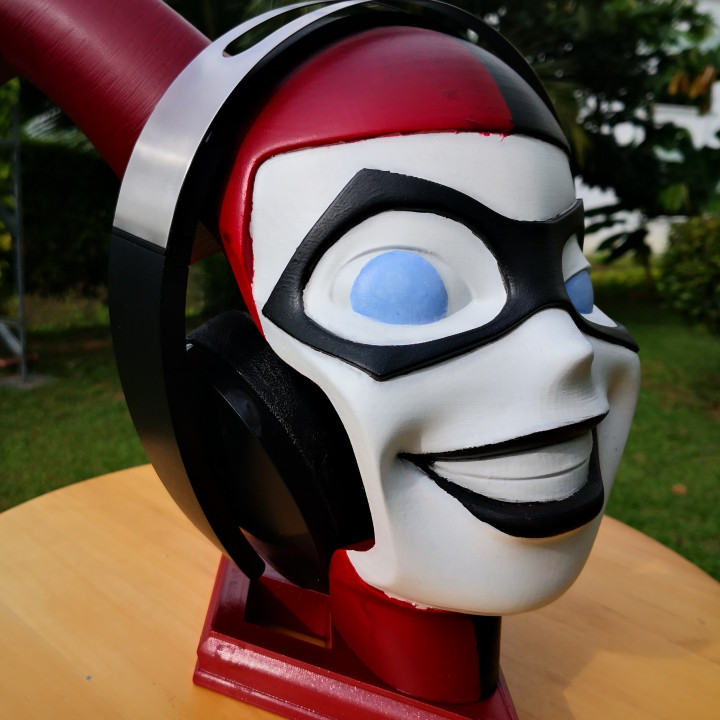 Harley Quinn Headphone Stand image