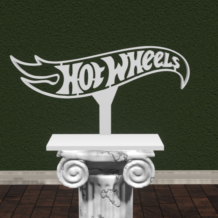 Hot Wheels 3D Printable Logo! image