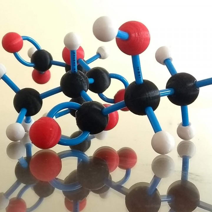 PLA Molecular Structure. - Estructura Molecular PLA image