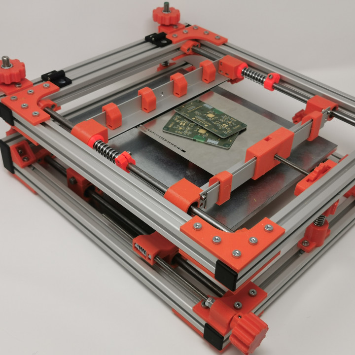 3D Printable PCB Stencil Printer by Philipp Dengler