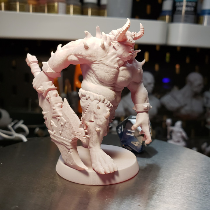 Demon Orc w/ Modular Hands (Presupported) image