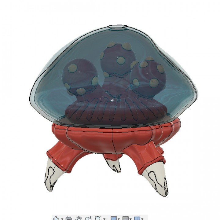 Metroid ( Parasite ) Figurine image