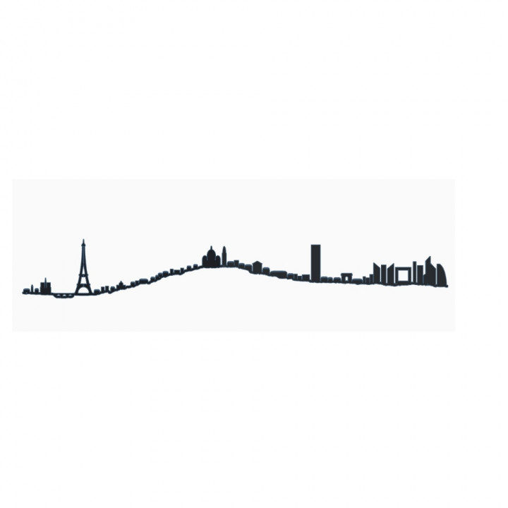 Paris skyline image