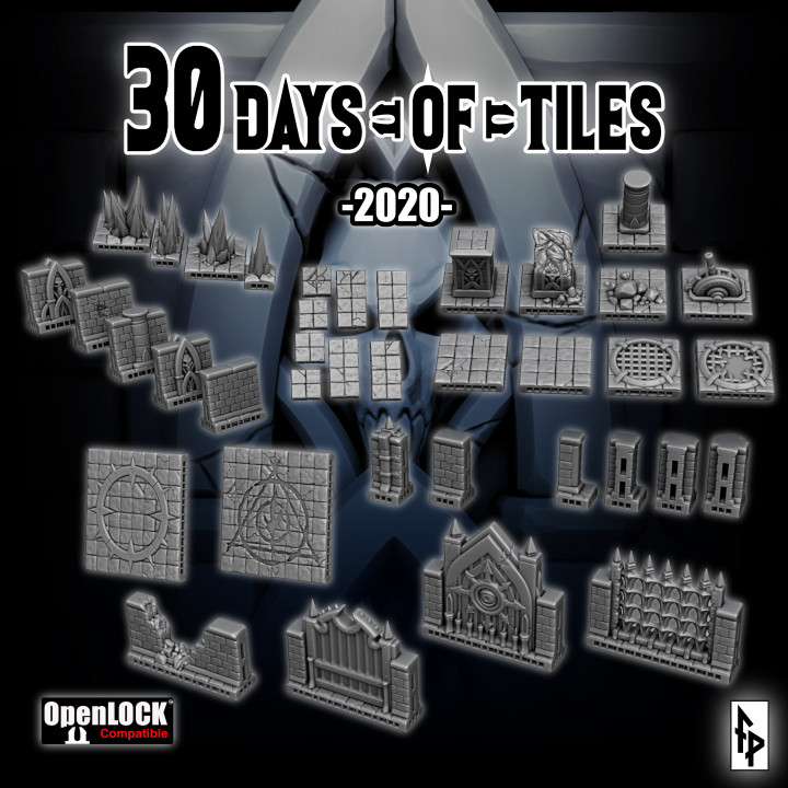 30 Days of Tiles Days Sample image