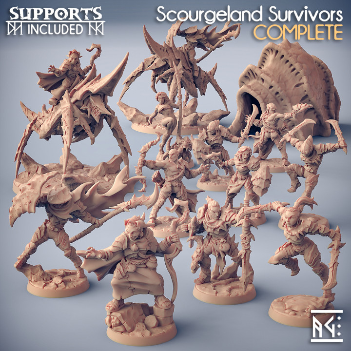 Scourgeland Survivors (Presupported) image