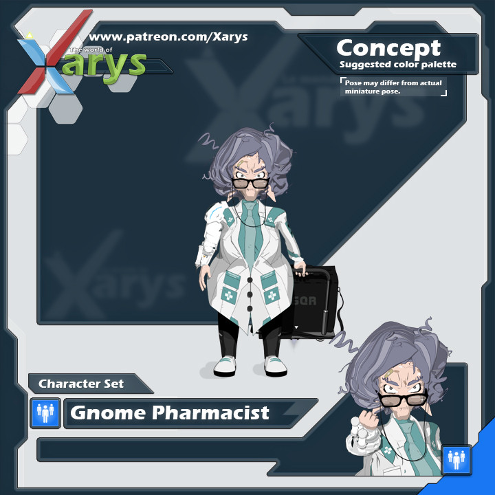 Old Female Gnome Pharmacist image