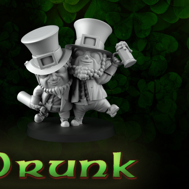 drunken leprechauns image