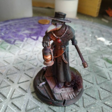 Picture of print of Plague Doctor