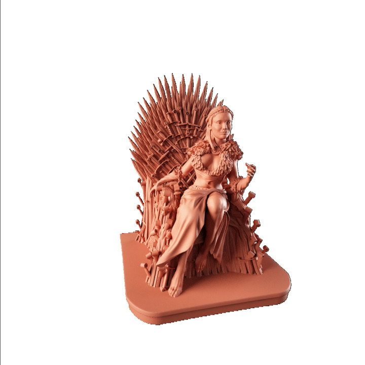 Sansa on the throne image