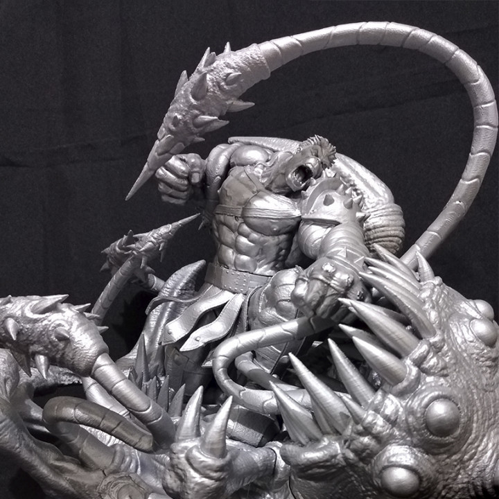 Wicked Marvel Hulk 3d Sculpture: Avengers STL ready for printing image
