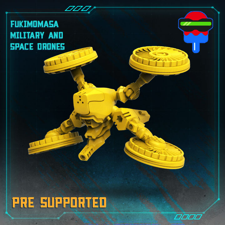 FUKIMOMASA SPACE AND MILITARY DRONES image