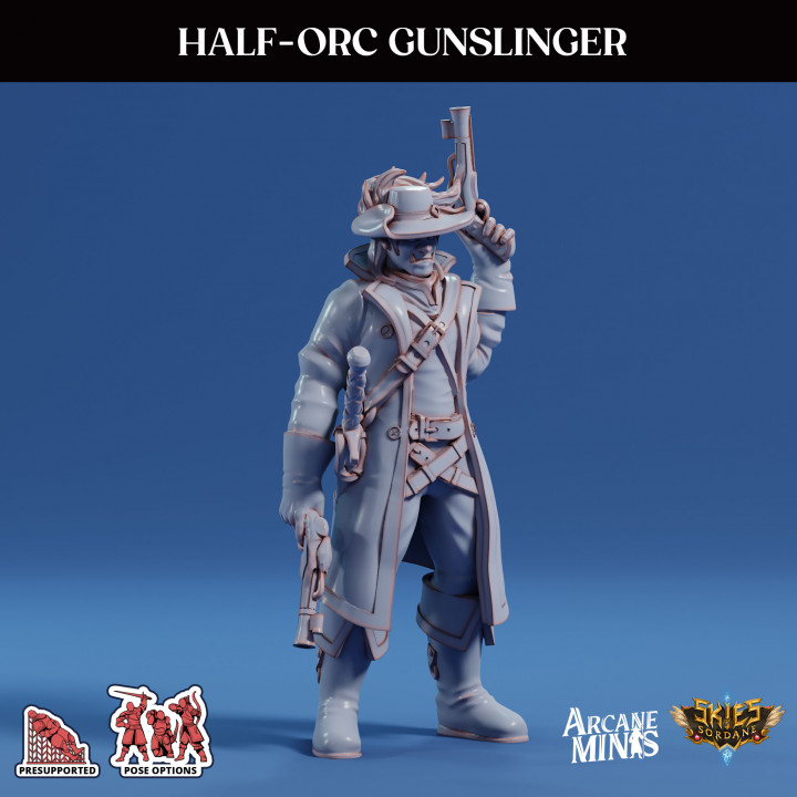 Half-Orc Gunslinger - Merchant Guilds image