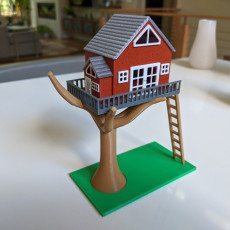 Picture of print of Summer Treehouse Lamp