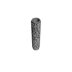 STL file Rustic stone wall texture roller 🔧・3D printer design to  download・Cults