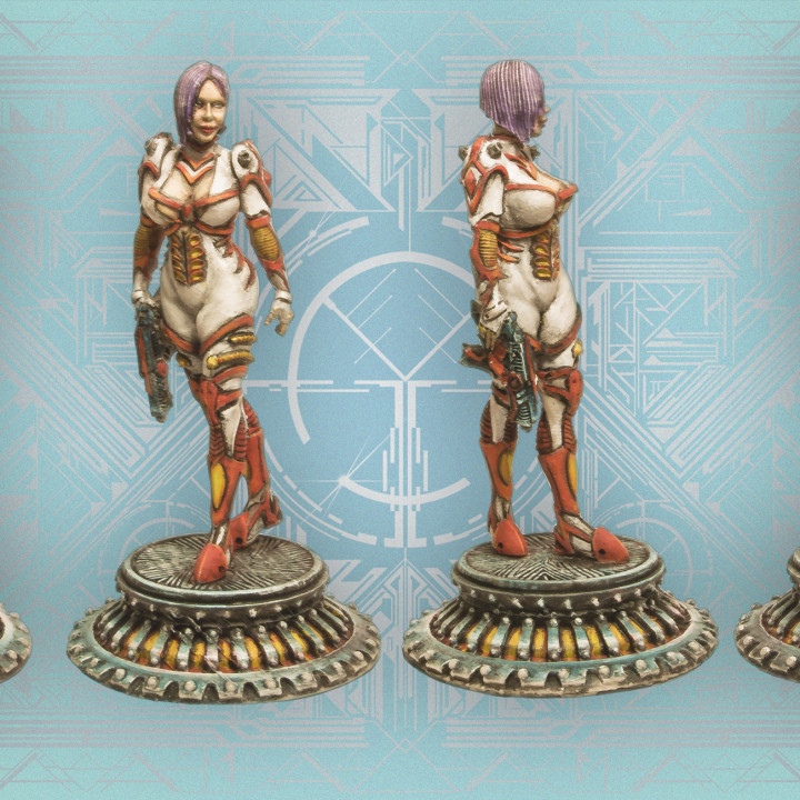 Sci-fi Girl 54mm's Cover