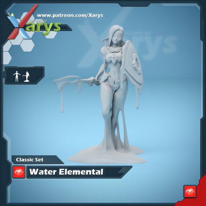 Female Water Elemental image