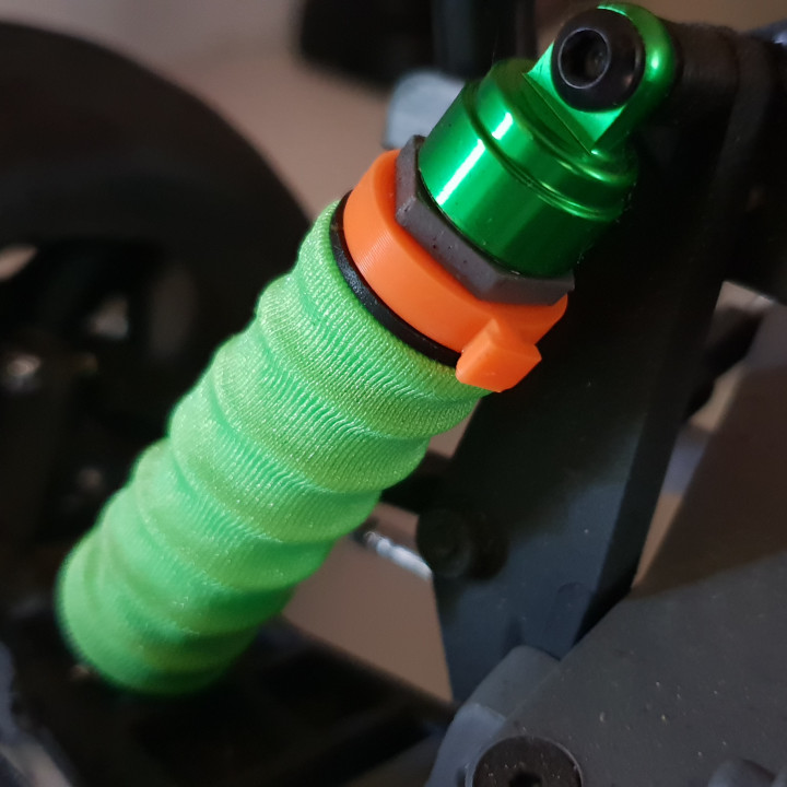 3D Printable Traxxas Ultra Shock preload spacers by Joe Prints