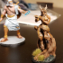 The Story Teller - Satyr - PRESUPPORTED -  32mm Scale print image