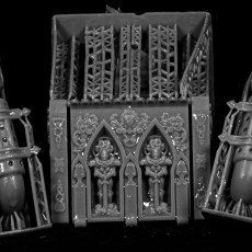 Picture of print of Battle Nun Organ Tank (28 mm compatible)