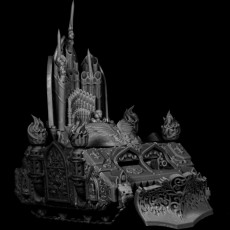 Picture of print of Battle Nun Organ Tank (28 mm compatible)