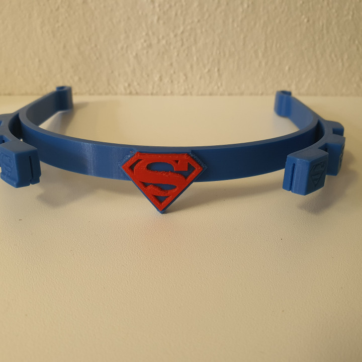 Supergirl face shield visor image