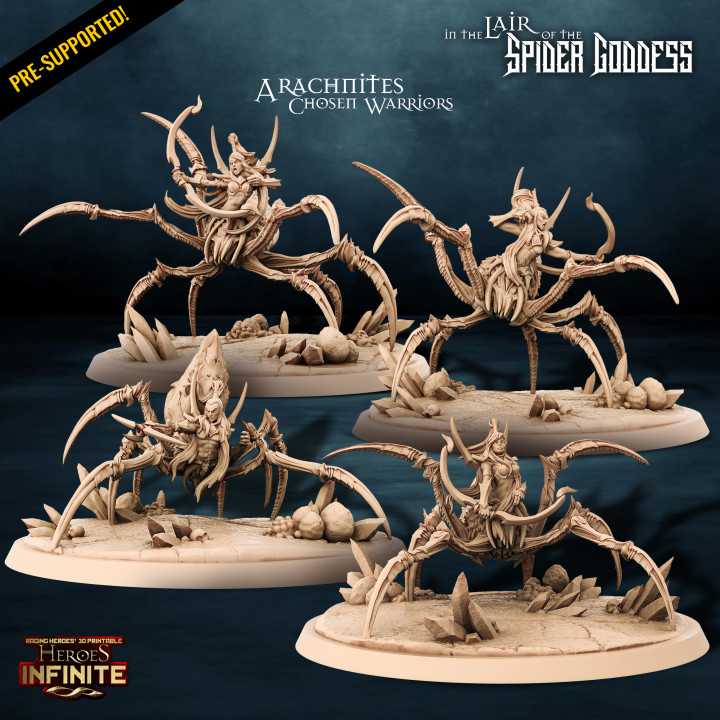 All In: In the Lair of the Spider Goddess Full Pack! (pre-supported models) image