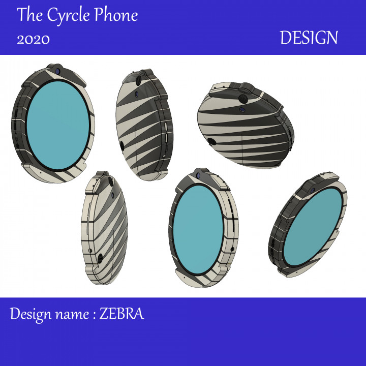 The Cyrcle Phone - designs and internal structure image