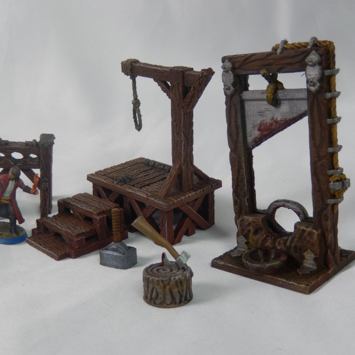 3D Printable Executioners set by Lex Addams