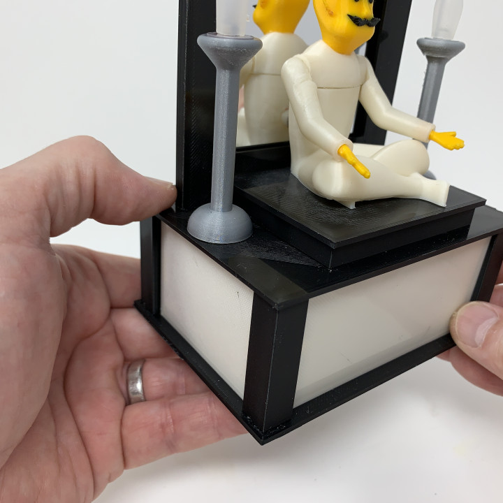 Levitation, a 3D Printed Automaton Illusion. image