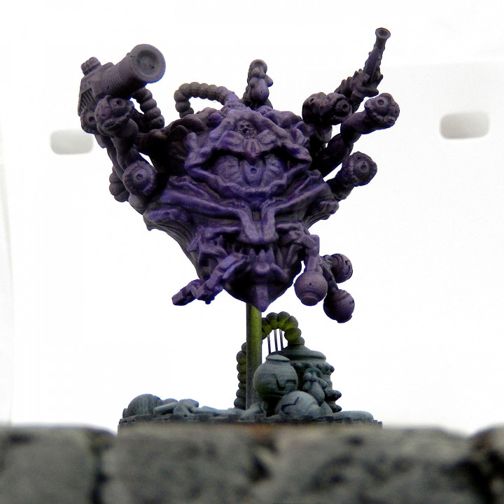 Mad alchemy eye beast miniature by Mystic Pigeon Gaming image