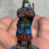 Elven archer. Elf commando print image