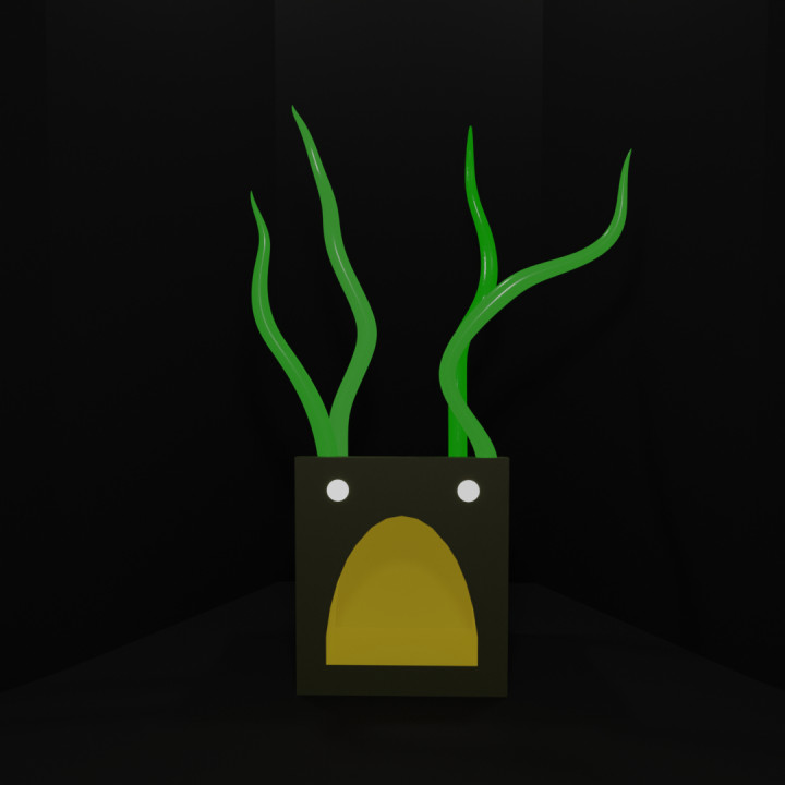 Cube Monster - Lowpoly image