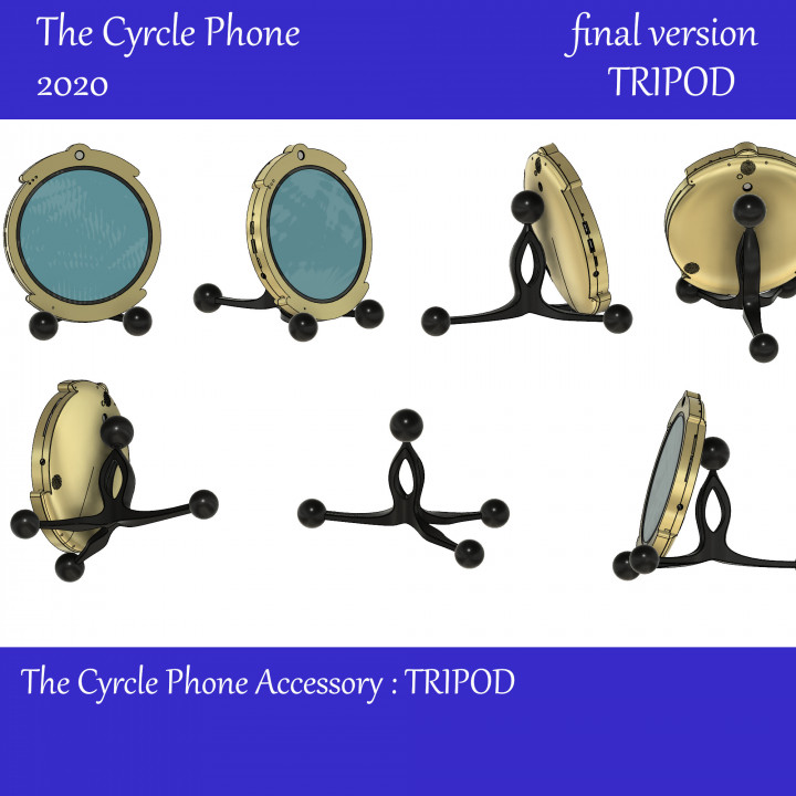 The Cyrcle Phone - tripod and new designs image