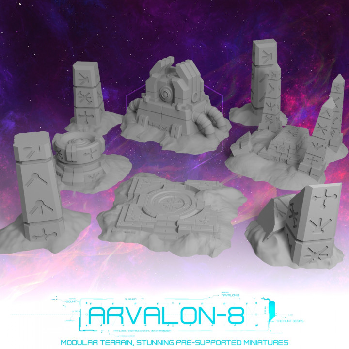 Arvalon-8 Ancient Alien Ruins image