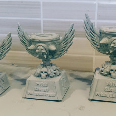 Picture of print of Blood Bowl Trophies or Marker